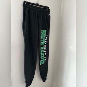 University of North Dakota (UND) sweatpants. Champion brand.  Great condition!